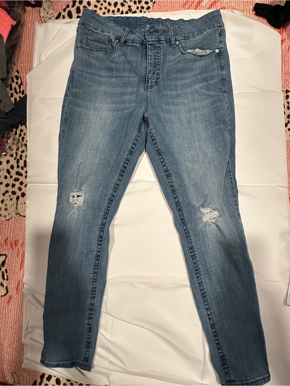 Seven7 tummy-less high waist Skinny Jeans